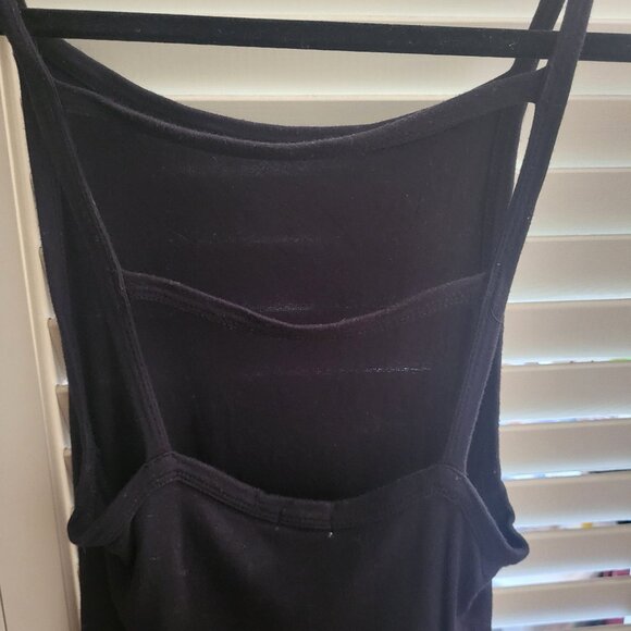 Garage Black Open Back Midi Dress XS - Picture 3 of 4